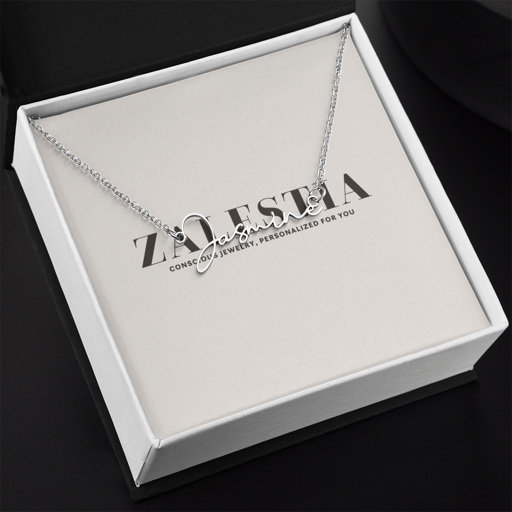 Signature Name Necklace