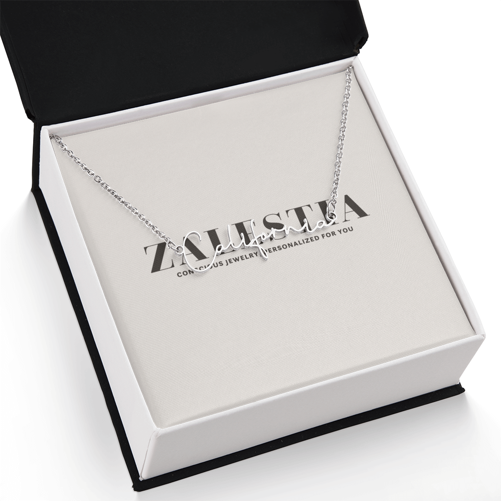 Signature Name Necklace