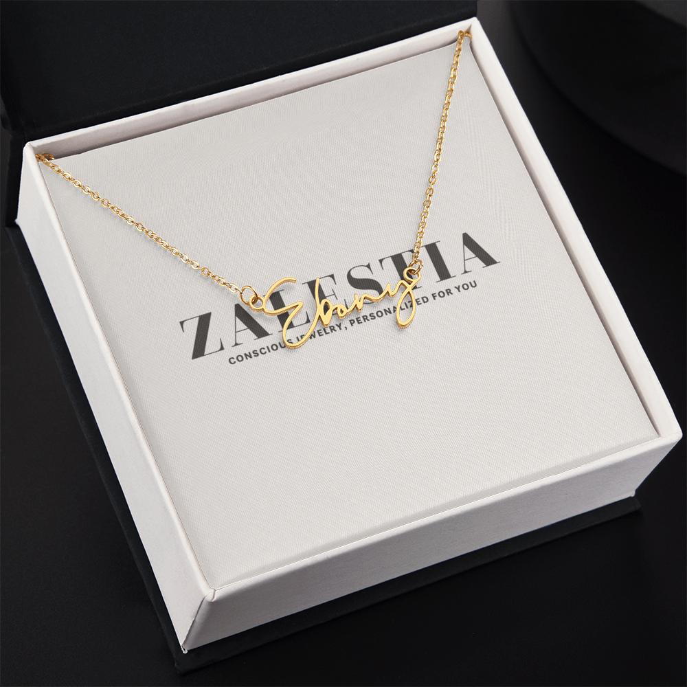Signature Name Necklace