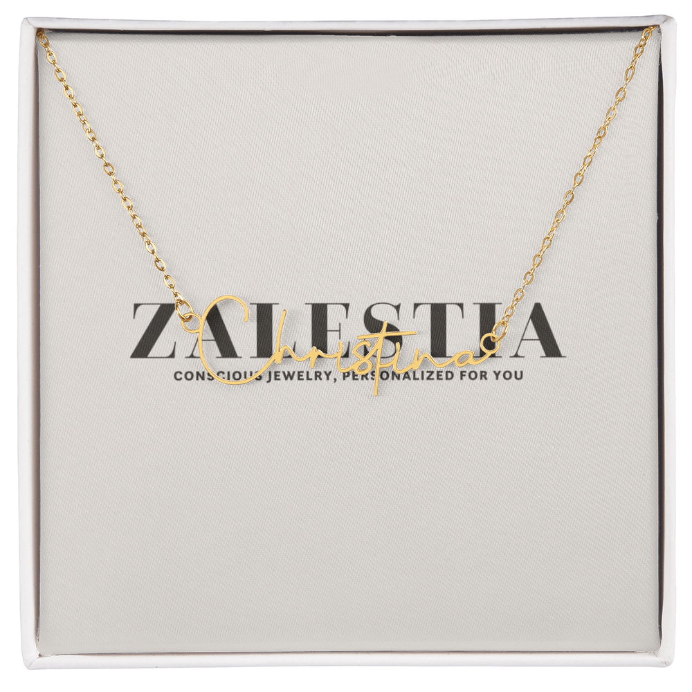 Signature Name Necklace