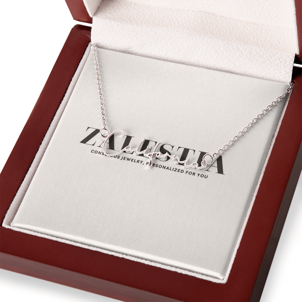 Signature Name Necklace