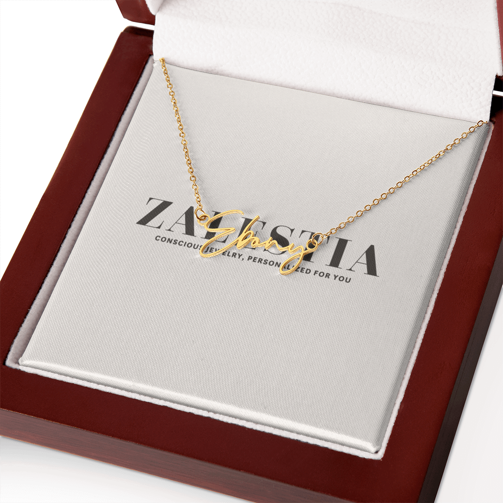Signature Name Necklace