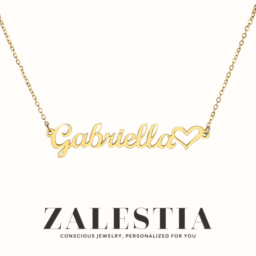 Heart Name Necklace