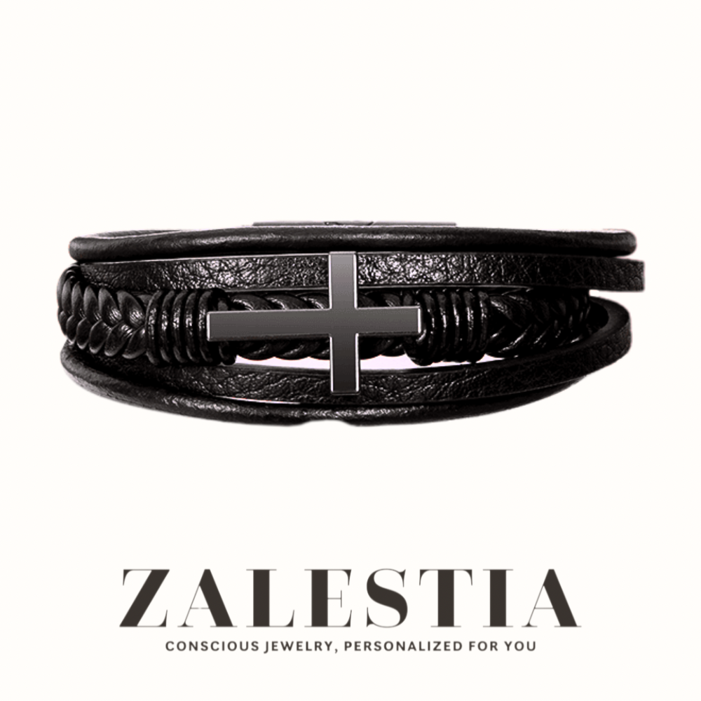 Men's Cross Bracelet
