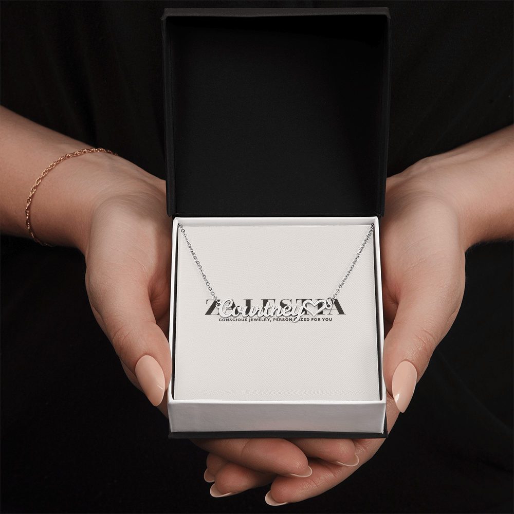 Heart Name Necklace
