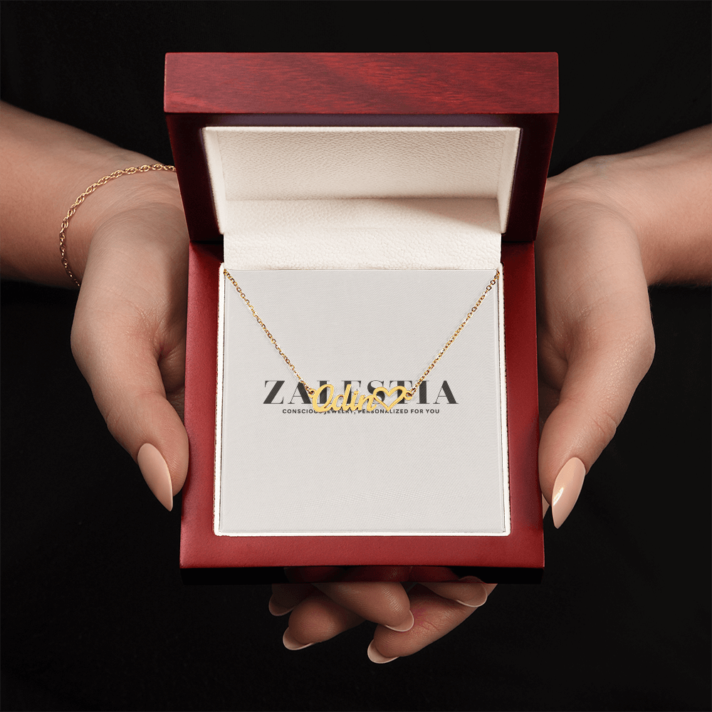 Heart Name Necklace