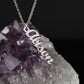 Vertical Name Necklace