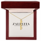 Vertical Name Necklace