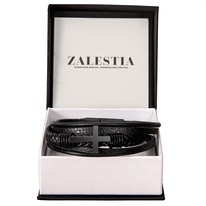 Men's Cross Bracelet